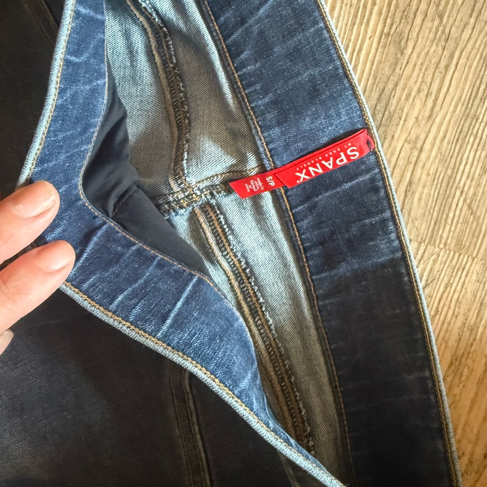 SPANX Dark Blue Skinny Jeans